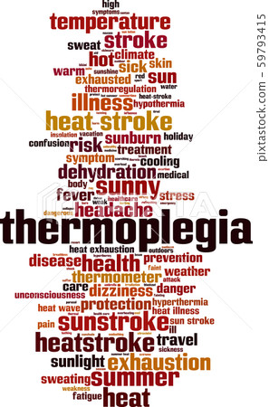 Thermoplegia word cloud Thermoplegia word cloud 59793415