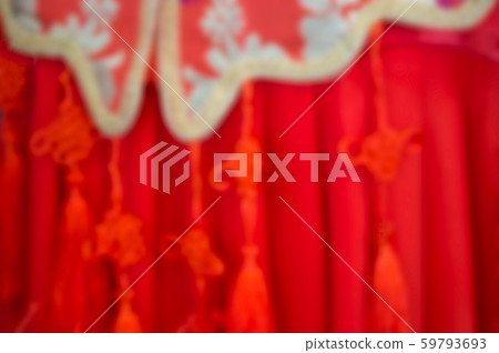 Blurred image of Chinese style red robes. Blurred image of Chinese style red robes. 59793693