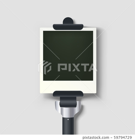 selfie stick on grey 59794729