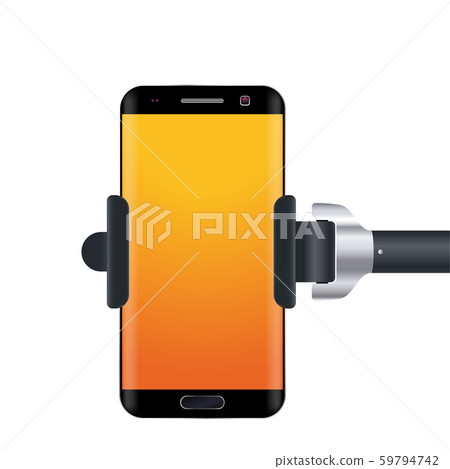 monopod isolate on white 59794742