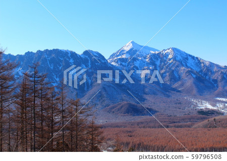 美麗的Myoko Togakushi山1911年：早春的Myoko Togakushi山1911年 59796508