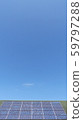 Blue sky and solar panels Blue sky and solar panels 59797288
