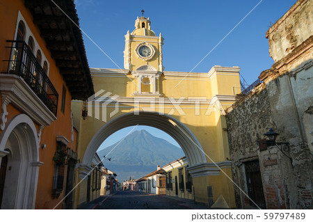Antigua clock tower 59797489