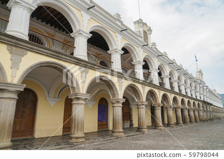 guatemala, antigua, construction 59798044