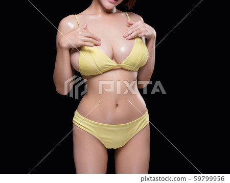 sexy young woman model in sexy bikini 59799956