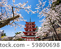 Five story tower and cherry 59800698
