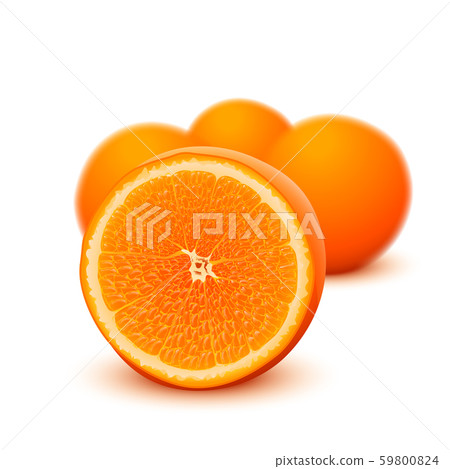 picture of orange big - Stock Illustration [59800824] - PIXTA