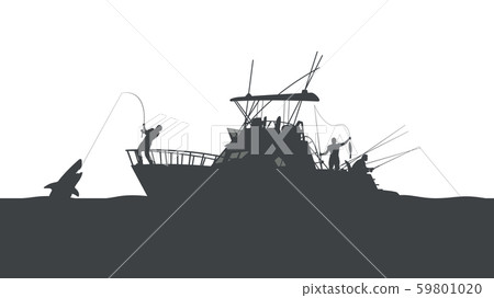 fishing in ocean fishing in ocean 59801020