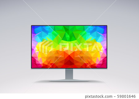 colorful image on wide screen colorful image on wide screen 59801646
