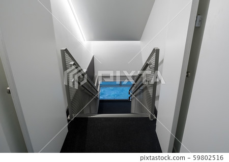 Stairway in building Stairway in building 59802516