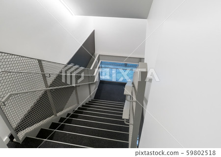 Stairway in building Stairway in building 59802518