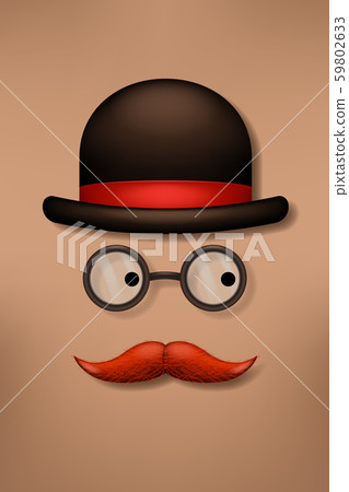 male face set 59802633