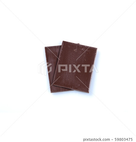 Chocolate bar or pieces on a background new. 59803475