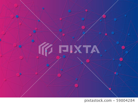 Technology low poly neon connection abstract Technology low poly neon connection abstract 59804284