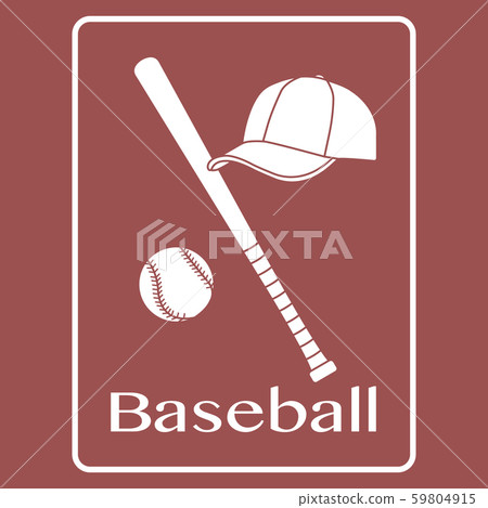 Baseball bat, ball, cap Sport vector illustration Baseball bat, ball, cap Sport vector illustration 59804915