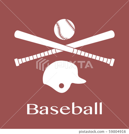 Baseball bats, ball, helmet Vector illustration 59804916