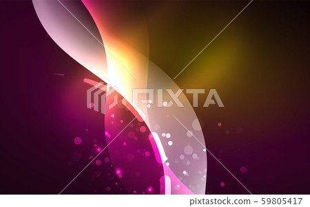 Neon abstract background. Background decoration. Trendy graphic design. 59805417