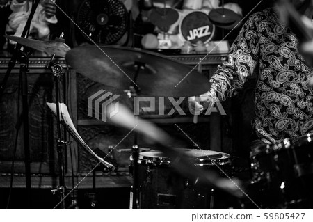 Jazz Live Drum Play Jazz Live Drum Play 59805427