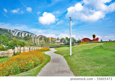 [National Akashi Kaikyo Park] Dream stage in Awaji City, Hyogo 59805471