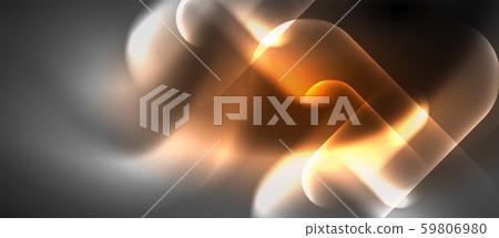 Neon glowing techno lines, hi-tech futuristic abstract background template Neon glowing techno lines, hi-tech futuristic abstract background template 59806980