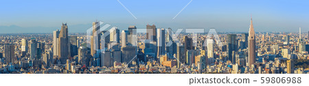 首都東京新宿全景 首都東京新宿全景 59806988