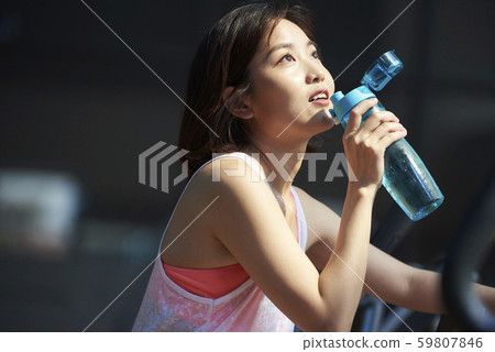 Women fitness cycling Women fitness cycling 59807846