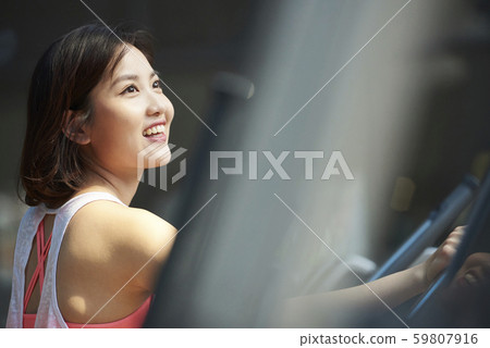 女子健身單車 女子健身單車 59807916