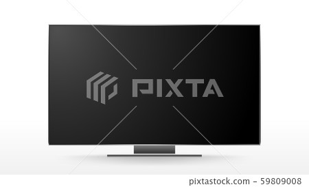 Led tv object vector 59809008