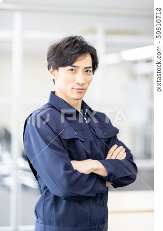 male, man, work clothes 59810718