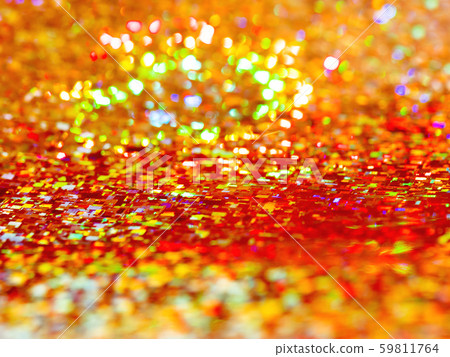 Bright red background. Shiny and sparkling holographic rainbow backdrop. Bright red background. Shiny and sparkling holographic rainbow backdrop. 59811764