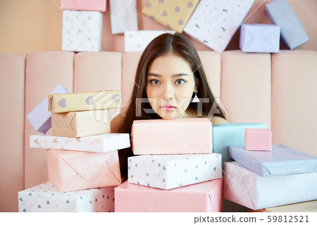 女性生活方式購物 59812521