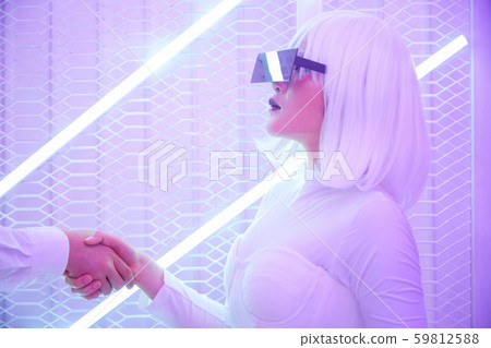 Near future AI image Virtual space Near future AI image Virtual space 59812588