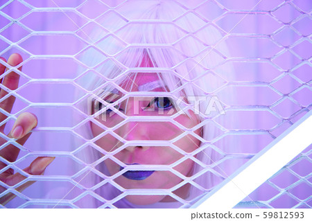 Near future AI image Virtual space 59812593