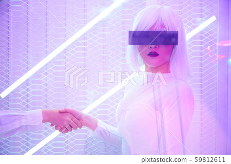 Near future AI image Virtual space Near future AI image Virtual space 59812611