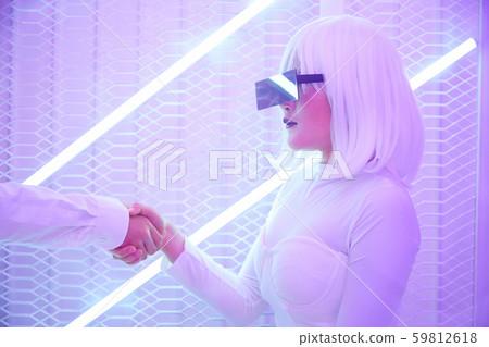 Near future AI image Virtual space Near future AI image Virtual space 59812618