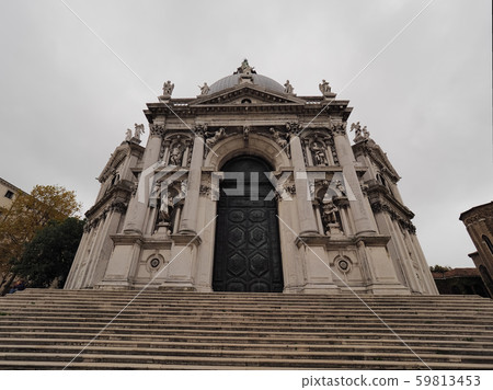 Italy Venice Cathedral of Santa Maria della Salute / Venice, Italy 59813453