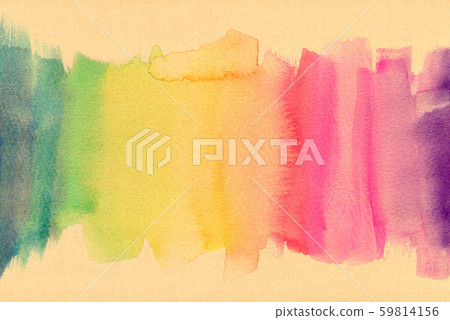 Background material iridescent watercolor texture 59814156