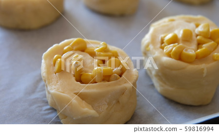 Homemade bread corn bread fermentation stage Homemade bread corn bread fermentation stage 59816994