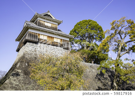 Kumamoto Castle, which is now worth seeing, is still in autumn (November 16, 2019) 59817916