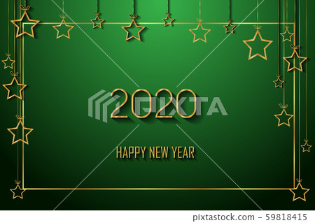 2020 Happy New Year background. 59818415
