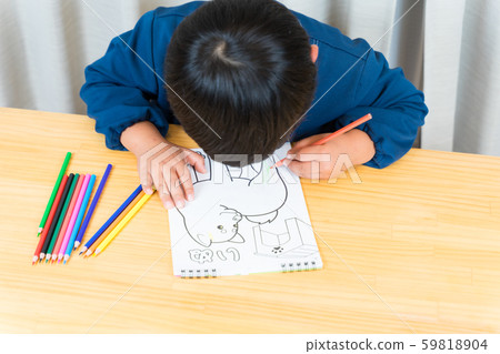 Coloring boy 59818904