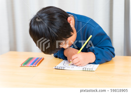 Coloring boy 59818905