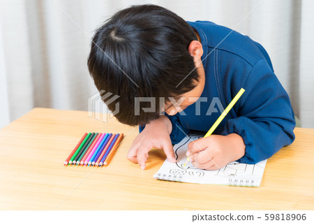 Coloring boy Coloring boy 59818906