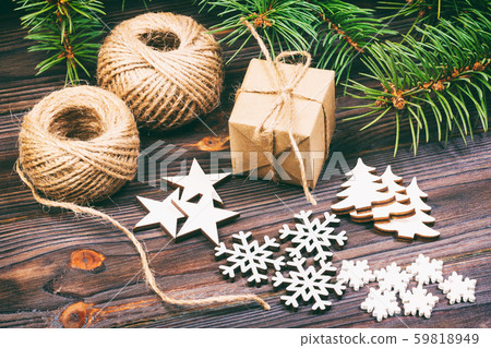Christmas background or Holiday greeting card. Christmas background or Holiday greeting card. 59818949