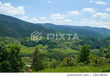 Small mountain village 59819644