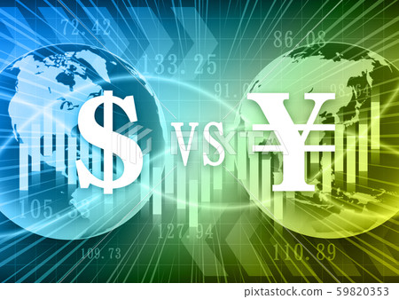Forex trading image_Yen vs. US dollar 59820353