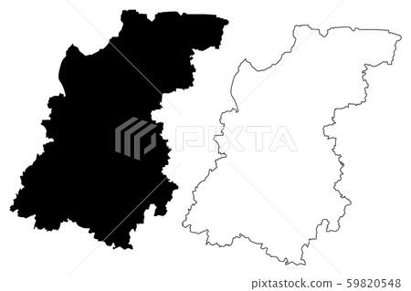 Nizhny Novgorod Oblast map vector.... Nizhny Novgorod Oblast map vector.... 59820548