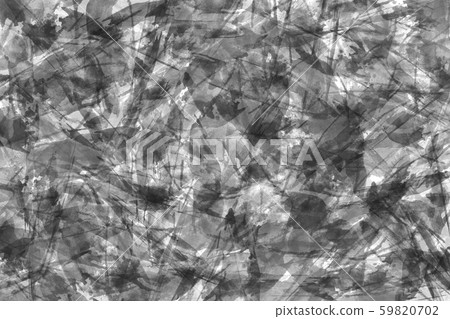 Abstract modern black and white painting . Dry brush painted paper , canvas , wall . Textured monochrome background. Abstract modern black and white painting . Dry brush painted paper , canvas , wall . Textured monochrome background. 59820702
