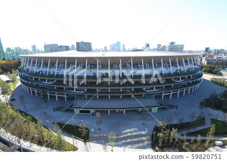 Under construction New National Stadium (November 2019) 59820751