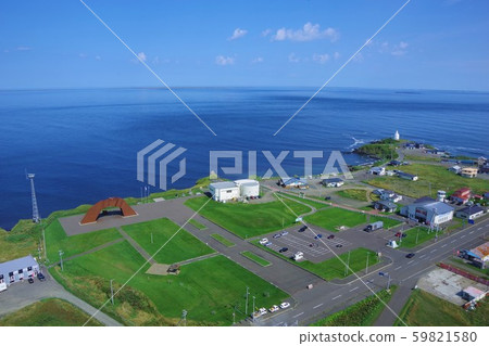 從北海道根室市極光塔看到的Nosafu海角 59821580